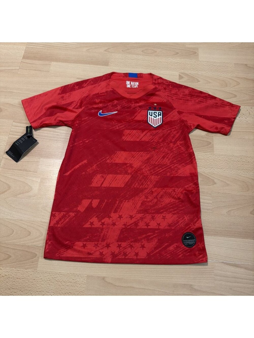 NIKE USA National Team Stadium Breathe Jersey CQ4245-689 Red Unisex Kids Larg